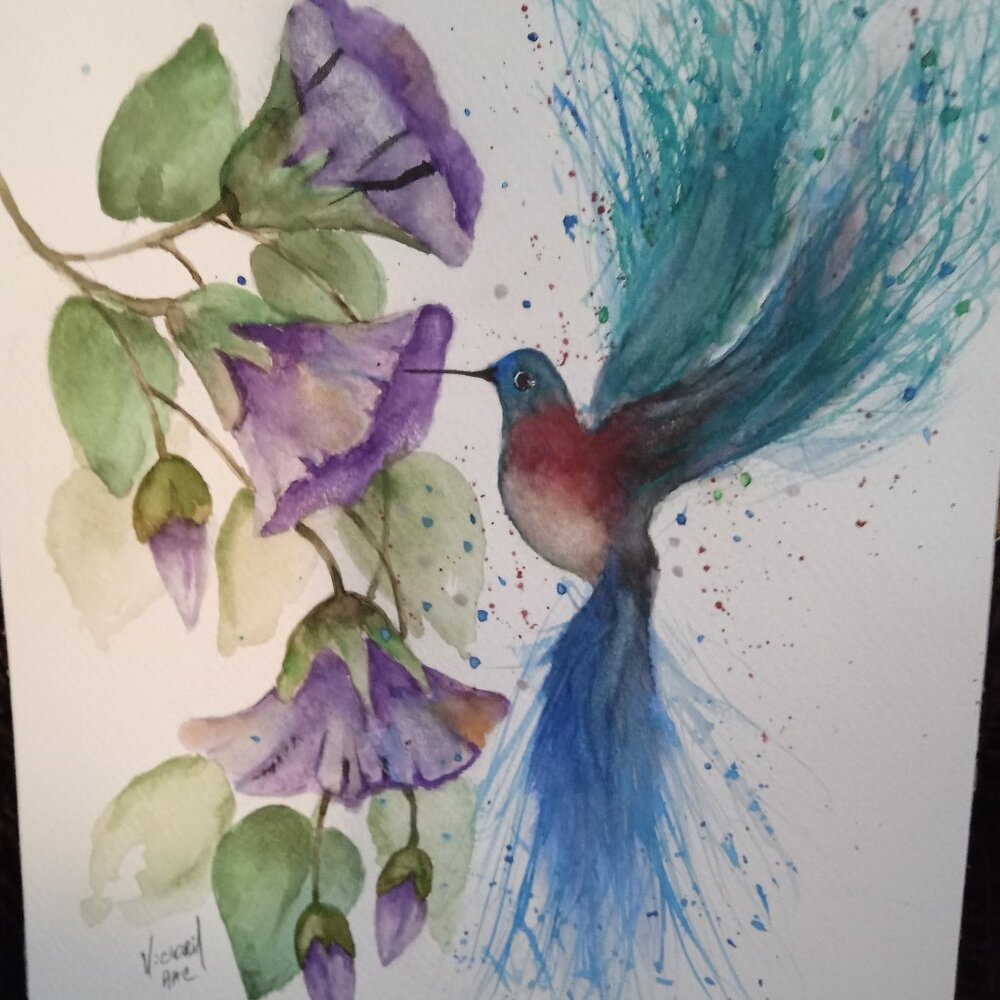 ORINGAL WATERCOLOR ON PAPER